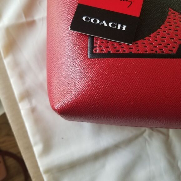 NWT Coach Disney Micky Large Tote - Picture 9 of 12